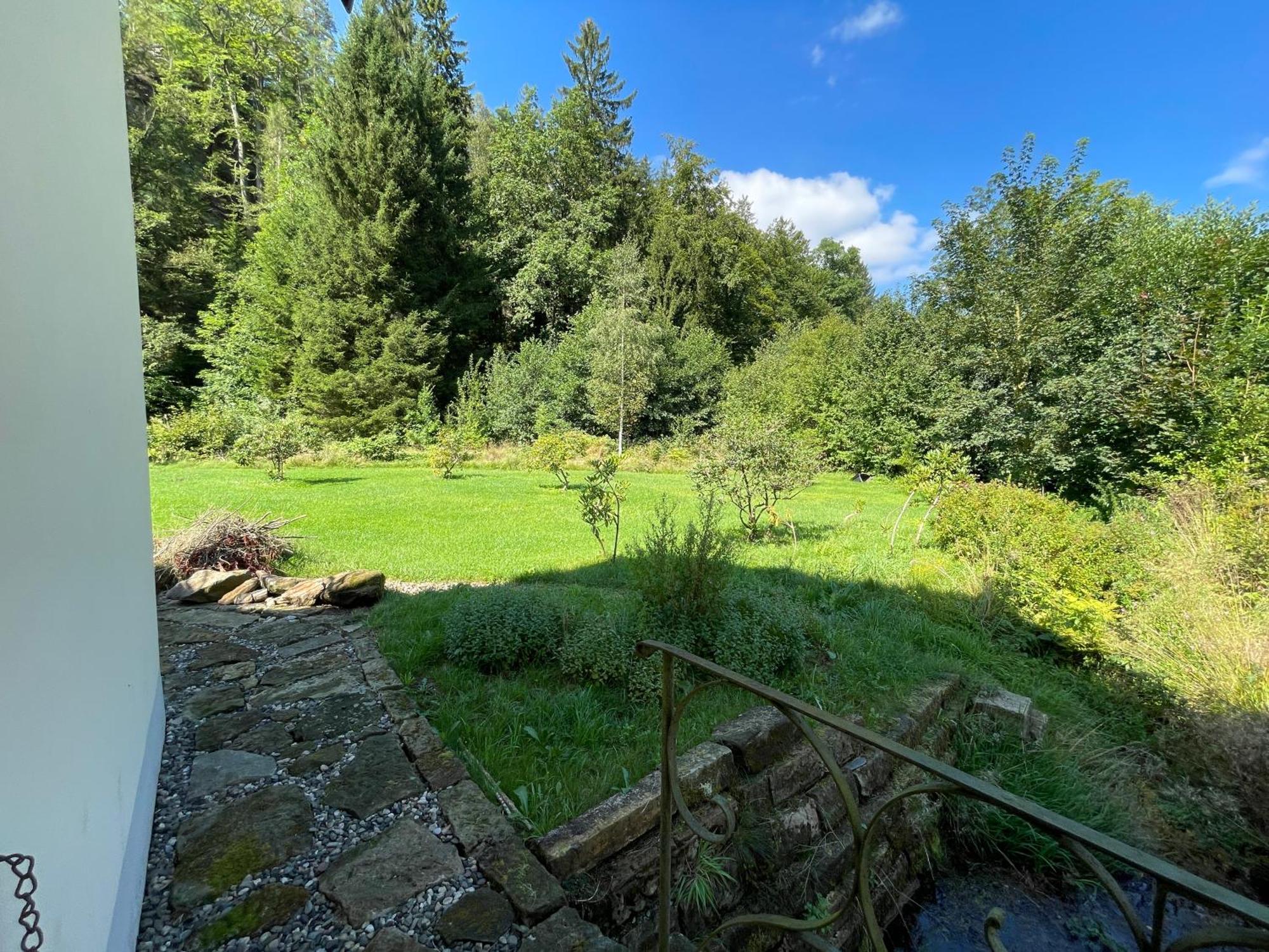 Ferienwohnung Parkblick Im Badehaus Rosenthal-Bielatal Exterior photo
